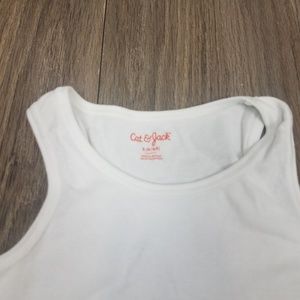 Cat & Jack basic white size small tank